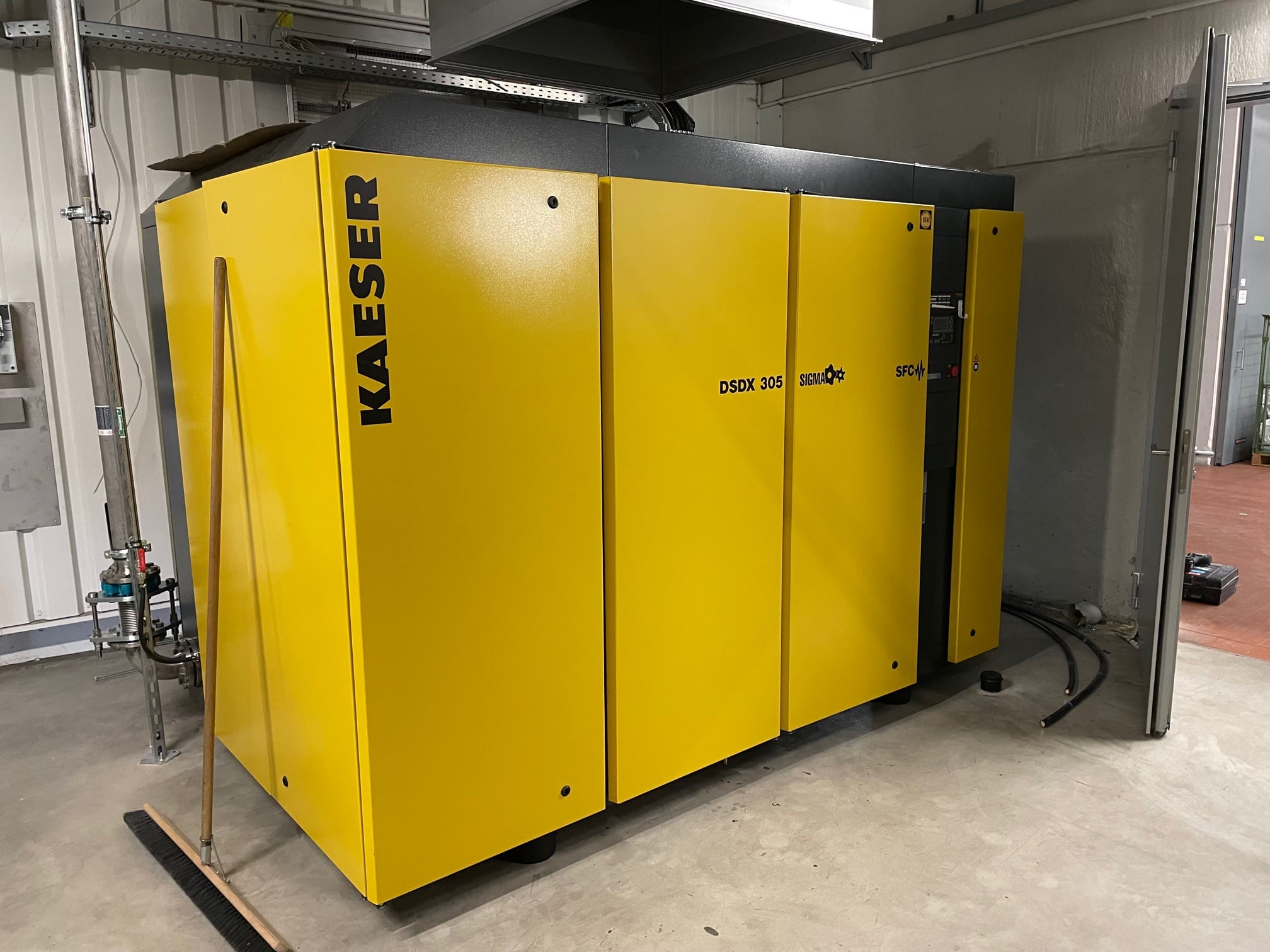 New KAESER compressor station New KAESER compressor station